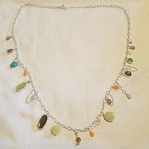 Lia Sophia Sedona Mesa Necklace Multi-colored